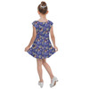Girls Cap Sleeve Pleated Dress - Whimsical Luisa