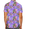 Men's Button Down Short Sleeve Shirt - Whimsical Madrigals