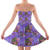 Sweetheart Strapless Skater Dress - Whimsical Madrigals