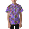 Kids' Button Down Short Sleeve Shirt - Whimsical Madrigals