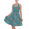 Halter Vintage Style Dress - Whimsical Ariel