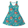 Girls Sleeveless Dress - Whimsical Ariel