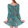 Longsleeve Skater Dress - Whimsical Ariel