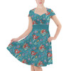 Sweetheart Midi Dress - Whimsical Ariel