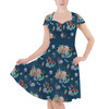 Sweetheart Midi Dress - Whimsical Triton and Sebastian