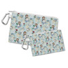Canvas Zip Pouch - Whimsical Belle