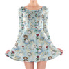 Longsleeve Skater Dress - Whimsical Belle