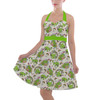 Halter Vintage Style Dress - Tangled Pascal Paints