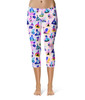 Sport Capri Leggings - Princess And Classic Animation Silhouettes