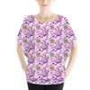 Batwing Chiffon Top - Figment Races RunDisney Inspired