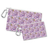 Canvas Zip Pouch - Figment Races RunDisney Inspired