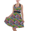 Halter Vintage Style Dress - You're My Hero Wreck It Ralph Inspired