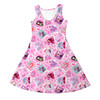 Girls Sleeveless Dress - Poisoned Heart Villaintine