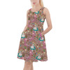 Skater Dress with Pockets - Cottagecore Alice in Wonderland