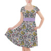 Sweetheart Midi Dress - Mouse & Friends Garden Seed Packets