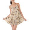 Beach Cover Up Dress - Floral Wall-E and Eve