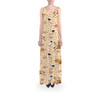 Flared Maxi Dress - Floral Wall-E and Eve
