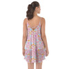 Beach Cover Up Dress - Floral Hippie Mouse