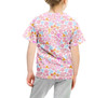 Youth Cotton Blend T-Shirt - Floral Hippie Mouse