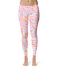 Sport Leggings - Floral Hippie Mouse