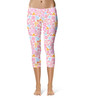 Sport Capri Leggings - Floral Hippie Mouse