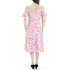 Strapless Bardot Midi Dress - Floral Hippie Mouse