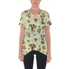 Cold Shoulder Tunic Top - Gardener Mickey and Minnie