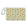 Canvas Zip Pouch - Little Orange Bird