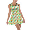 Cotton Racerback Dress - Think (Orange) Bird Thoughts