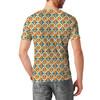 Men's Cotton Blend T-Shirt - Orange Bird Delight