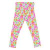 Girls' Leggings - Sunny Summer Orange Bird