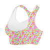 Sports Bra - Sunny Summer Orange Bird