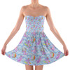 Sweetheart Strapless Skater Dress - Imagine with Figment