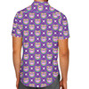 Men's Button Down Short Sleeve Shirt - Geometric Figment