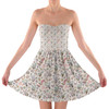 Sweetheart Strapless Skater Dress - Mickey & Friends Easter Spring Fun