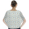 Batwing Chiffon Top - Thumper Springtime