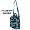 Crossbody Bag - Ken's Bright Blue Leopard Print