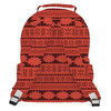 Pocket Backpack - Moana Tribal Print