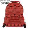 Pocket Backpack - Moana Tribal Print