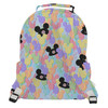 Pocket Backpack - Pastel Mickey Ears Balloons Disney Inspired
