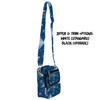 Belt Bag with Shoulder Strap - Elsa Crystals