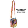 Belt Bag with Shoulder Strap - Mickey Waffles Rainbow