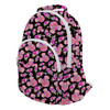 Pocket Backpack - Fuchsia Pink Floral Minnie Ears