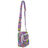 Belt Bag with Shoulder Strap - Figment Watercolor Rainbow