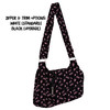 Shoulder Pocket Bag - Pink Glitter Minnie Ears and Mickey Balloons