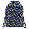 Pocket Backpack - Princess Glitter Silhouettes