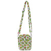 Belt Bag with Shoulder Strap - Mickey & Minnie Topiaries