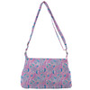 Shoulder Pocket Bag - Neon Floral Jellyfish