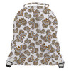 Pocket Backpack - Animal Print Mouse Ears Rainbow