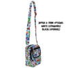 Belt Bag with Shoulder Strap - Bright Lilo and Stitch Hand Drawn